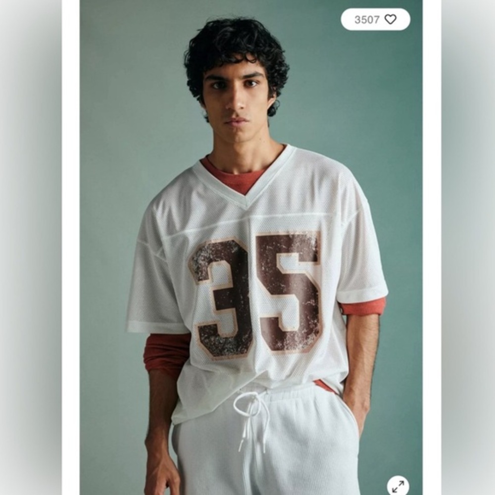 Urban Outfitters Standard Cloth Football Jersey Tee Size XL Brand New/Never Worn